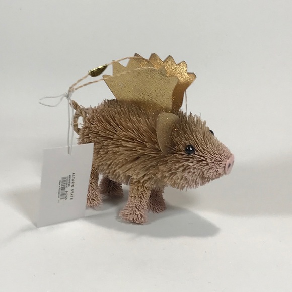 Altar'd State Other - Christmas Ornament Pig with Wings